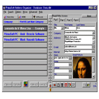 Address Organizer 3.6 screenshot. Click to enlarge!