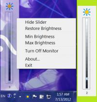 Adjust Laptop Brightness 2.0 screenshot. Click to enlarge!