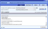 Advanced BKF Repair 2.1 screenshot. Click to enlarge!