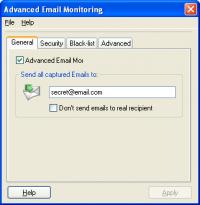 Advanced Email Monitoring 3.8.1 screenshot. Click to enlarge!