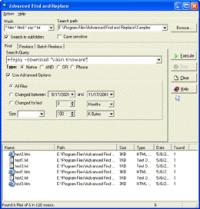 Advanced Find and Replace 7.8.1 screenshot. Click to enlarge!