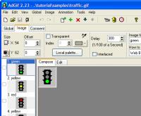 Advanced GIF Animator 2.23 screenshot. Click to enlarge!