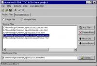 Advanced HTML TOC 2.0 screenshot. Click to enlarge!