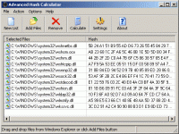 Advanced Hash Calculator 2.51 screenshot. Click to enlarge!
