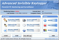 Advanced Invisible Keylogger 2.3.2.3182 screenshot. Click to enlarge!