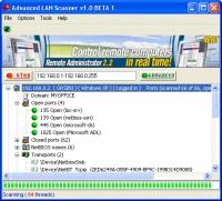 Advanced LAN Scanner 1.0 screenshot. Click to enlarge!