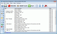 Advanced Macro Recorder 4.1.2.8 screenshot. Click to enlarge!