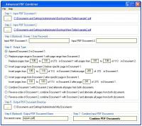 Advanced PDF Combiner 1.8 screenshot. Click to enlarge!