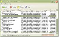 Advanced PDF to TEXT converter 1.9.1 screenshot. Click to enlarge!