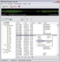 Advanced Phone Recorder 2.5.3 screenshot. Click to enlarge!