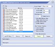 Advanced PowerPoint to Flash Converter 3.0 screenshot. Click to enlarge!