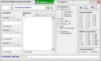 Advanced Random Password Generator 1.0 screenshot. Click to enlarge!