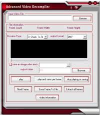 Advanced Video Editing 3.0.0.9 screenshot. Click to enlarge!