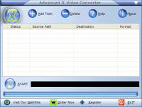 Advanced X Video Converter 6.2.0.2 screenshot. Click to enlarge!