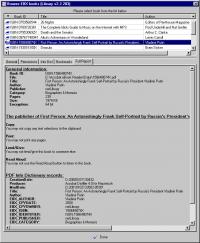 Advanced eBook Explorer 1.1 screenshot. Click to enlarge!