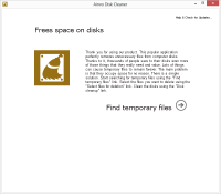 Ainvo Disk Cleaner 2.4.3.570 screenshot. Click to enlarge!