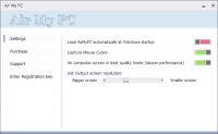 AirMyPC 2.0.1 screenshot. Click to enlarge!