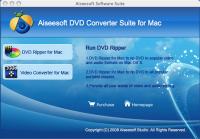Aiseesoft DVD Converter Suite for Mac 3.3.18 screenshot. Click to enlarge!