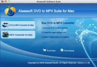 Aiseesoft DVD to MP4 Suite for Mac 3.3.08 screenshot. Click to enlarge!