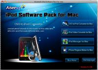 Aiseesoft iPod Software Pack for Mac 4.0.08 screenshot. Click to enlarge!