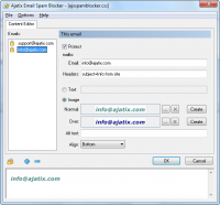 Ajatix Email Spam Blocker for Dreamweaver 1.1.7.0 screenshot. Click to enlarge!