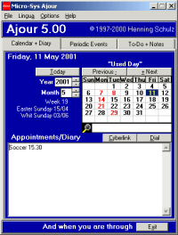 Ajour 5.6.3 screenshot. Click to enlarge!