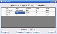 Alarm Clock 4 Free 2.26 screenshot. Click to enlarge!