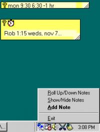 Alarm Notes 2.0 screenshot. Click to enlarge!