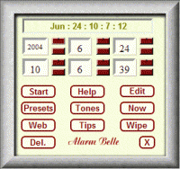 Alarmbelle 1.0 screenshot. Click to enlarge!