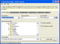 Album Express 4.0 screenshot. Click to enlarge!