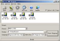 Alive DVD Ripper 3.0.1.8 screenshot. Click to enlarge!
