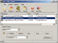 Alive Video Joiner 1.2.8.2 screenshot. Click to enlarge!