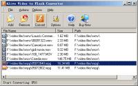 Alive Video to Flash Converter 1.5.0.2 screenshot. Click to enlarge!