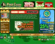 All Poker Casino by Online Casino Extra 2.0 screenshot. Click to enlarge!