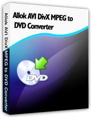 Allok AVI DivX MPEG to DVD Converter for to mp4 5.0 screenshot. Click to enlarge!