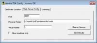 Aloaha TimeStamping Authority 5.0.271 screenshot. Click to enlarge!