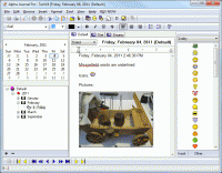 Alpha Journal 3.6.1.0 screenshot. Click to enlarge!