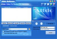 Altdo Video To Pocket PC Converter 4.1 screenshot. Click to enlarge!
