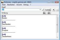 Alternate Dictionary 2.290 screenshot. Click to enlarge!
