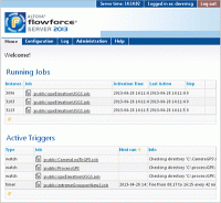 Altova FlowForce Server 2016 R2 SP1 screenshot. Click to enlarge!