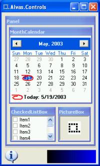 Alvas.Controls 2.1 screenshot. Click to enlarge!