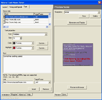 Amara Flash News Ticker 3.33 screenshot. Click to enlarge!