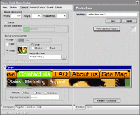 Amara Menu and Button Maker 3.31 screenshot. Click to enlarge!
