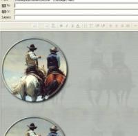 American Cowboy Email Stationery 1.0a screenshot. Click to enlarge!