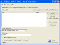 Amethyst DWF-2-DWG 2 screenshot. Click to enlarge!