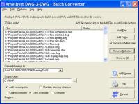 Amethyst DWG-2-DWG 2 screenshot. Click to enlarge!