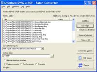 Amethyst DWG-2-PDF 2 screenshot. Click to enlarge!