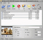 Amor AVI DivX MPEG to VCD SVCD DVD Creator Burner for tomp4.com 5.0 screenshot. Click to enlarge!
