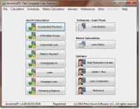 AmortizeIT, The Amortization Schedule 4.0f screenshot. Click to enlarge!