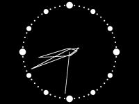 Analog Clock Scr 1.04 screenshot. Click to enlarge!